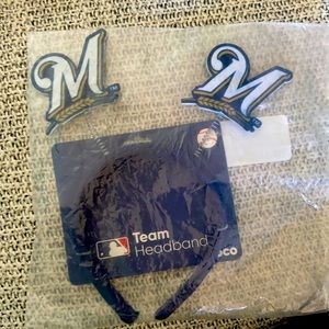Milwaukee brewers team headband